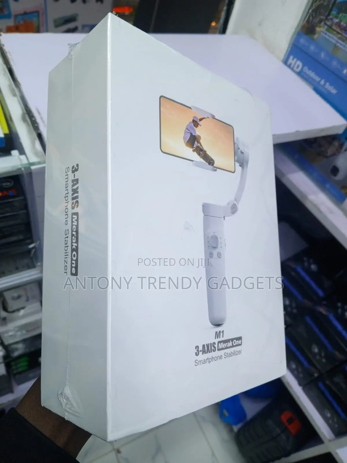 M1 Foldable Phone Gimbal Stabilizer for Video Recording