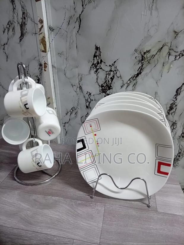 12pc OG Dinner Set | Ceramic Plates Mugs