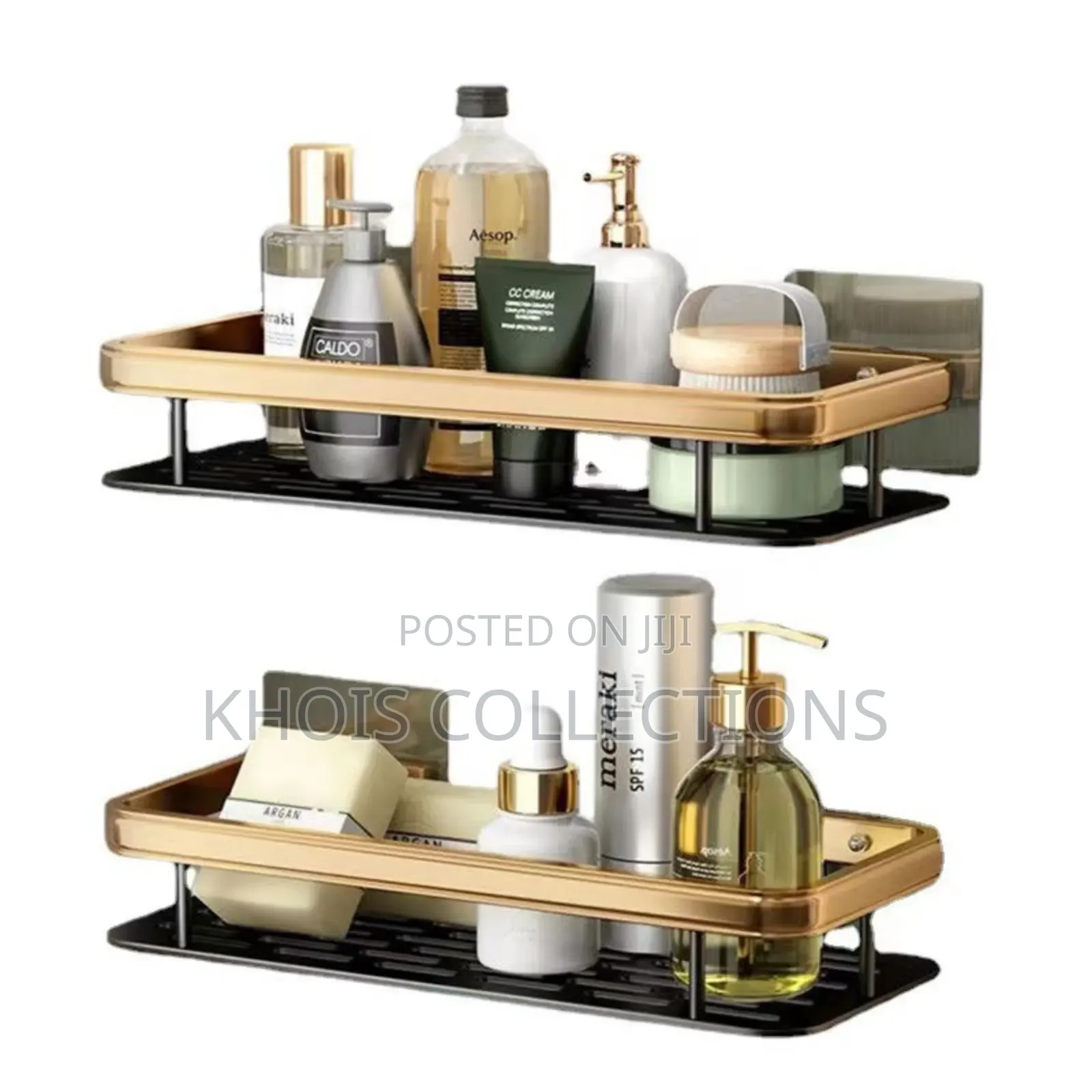 2pcs Aluminium Alloy Shelf