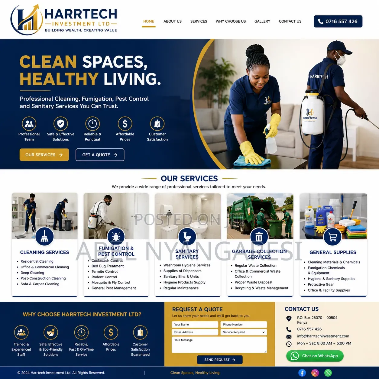 Professional General Cleaning,Fumigation,Sofa,Mattresses,Carpet Etc