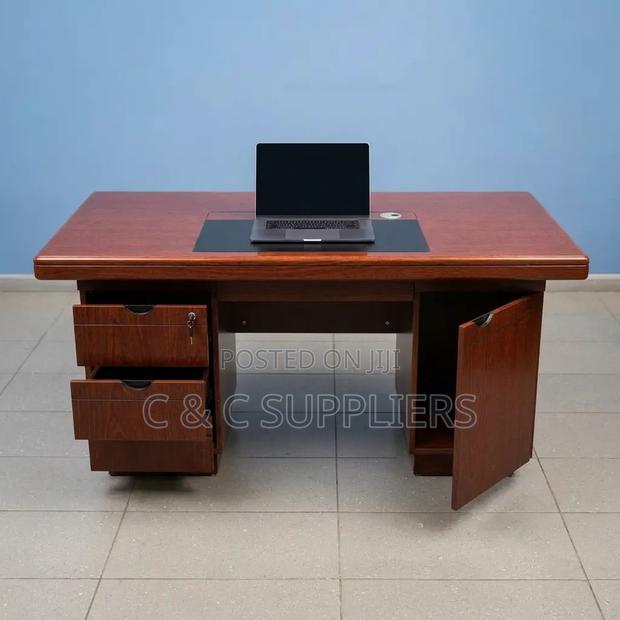 Mahogany Advanced Home Office Desk-1.2m