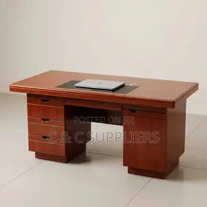 Mahogany Advanced Home Office Desk-1.2m