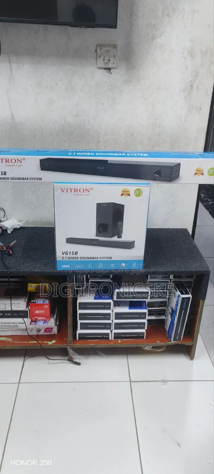 Vitron V61sb 2.1ch Soundbar System