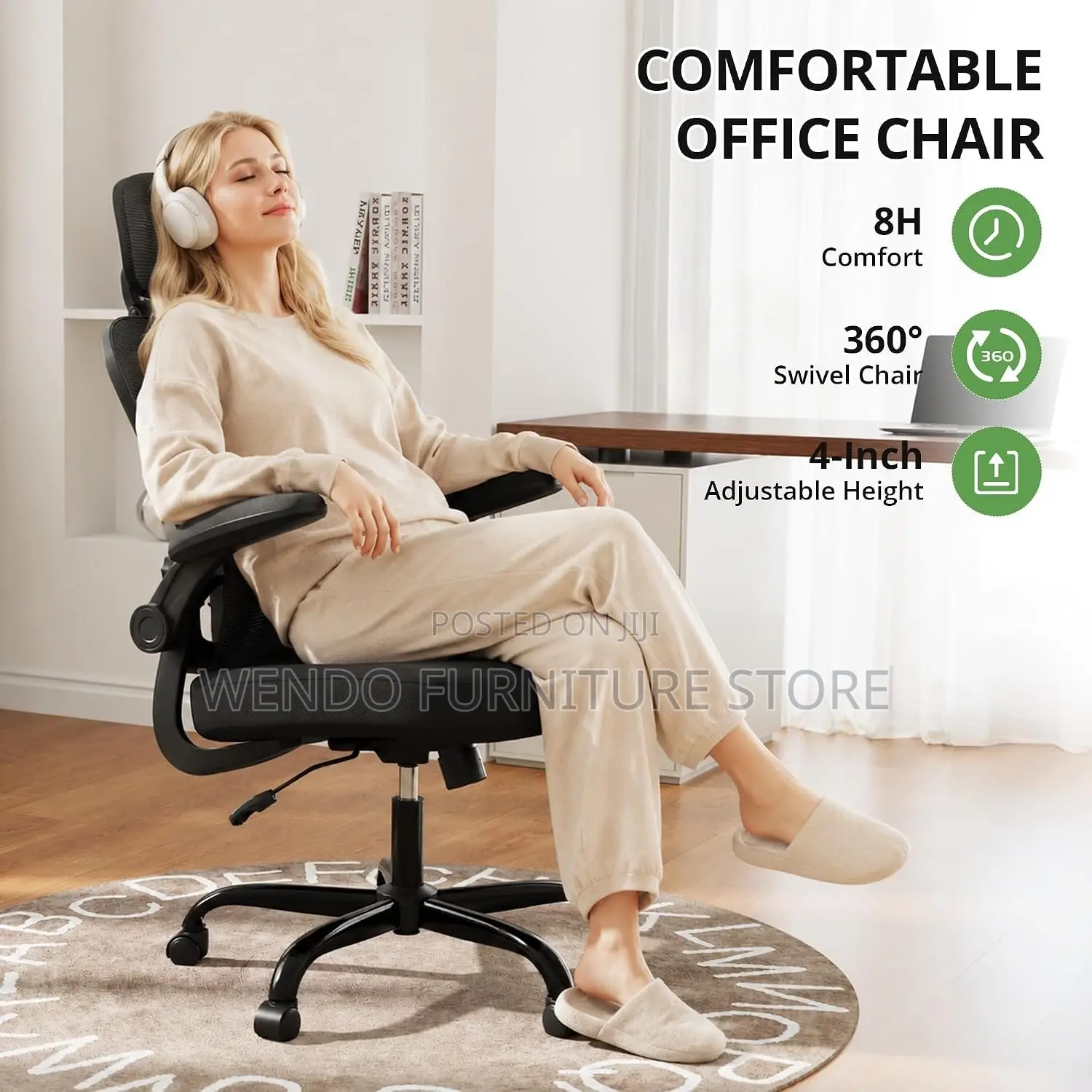Office Chairs; Executive Ergonomic High Backrest Home Office Chairs