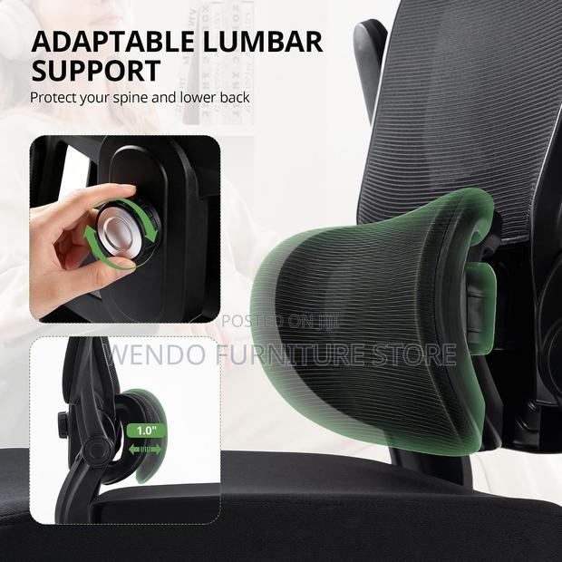Office Chairs; Executive Ergonomic High Backrest Home Office Chairs - thumbnail 6