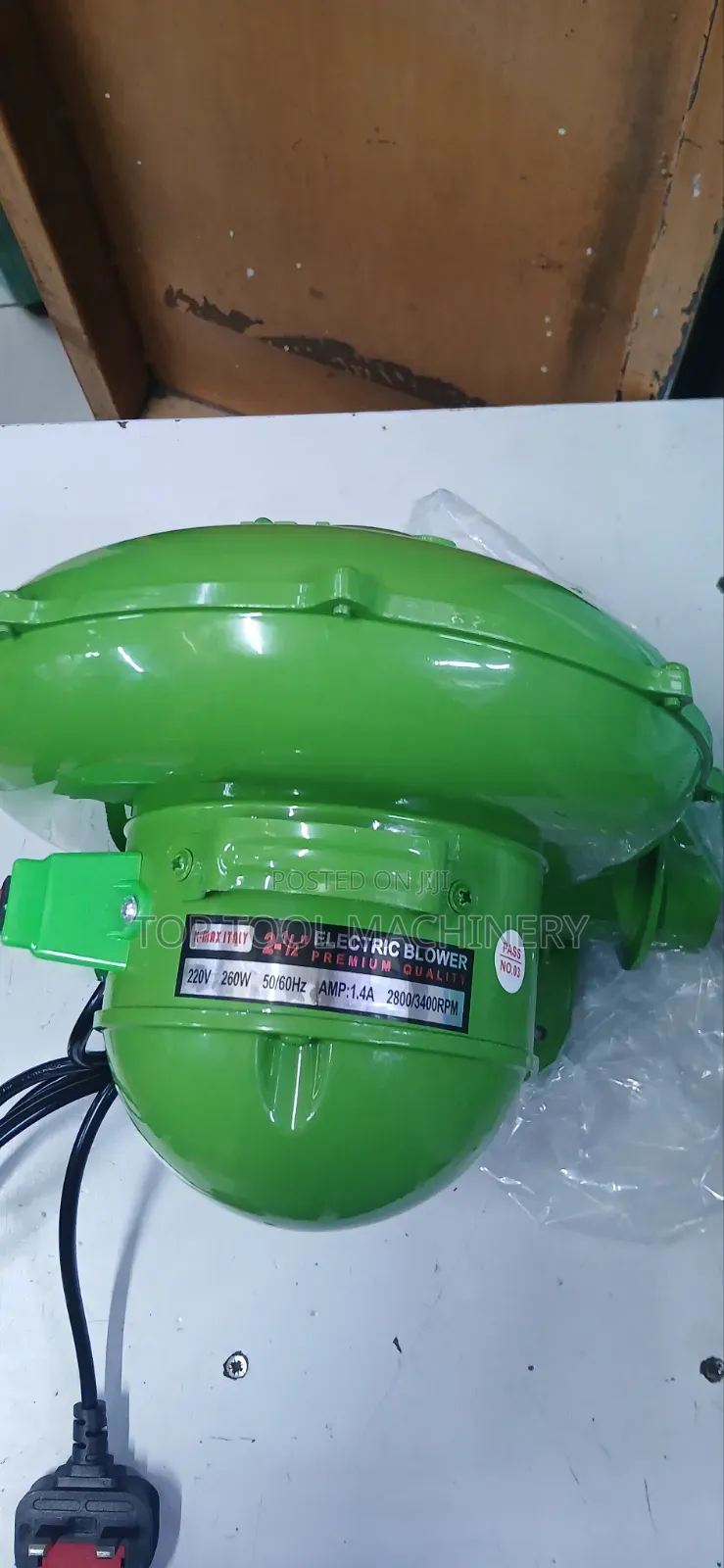 Durable Kmax Italy 2.5" Industrial Electric Blower