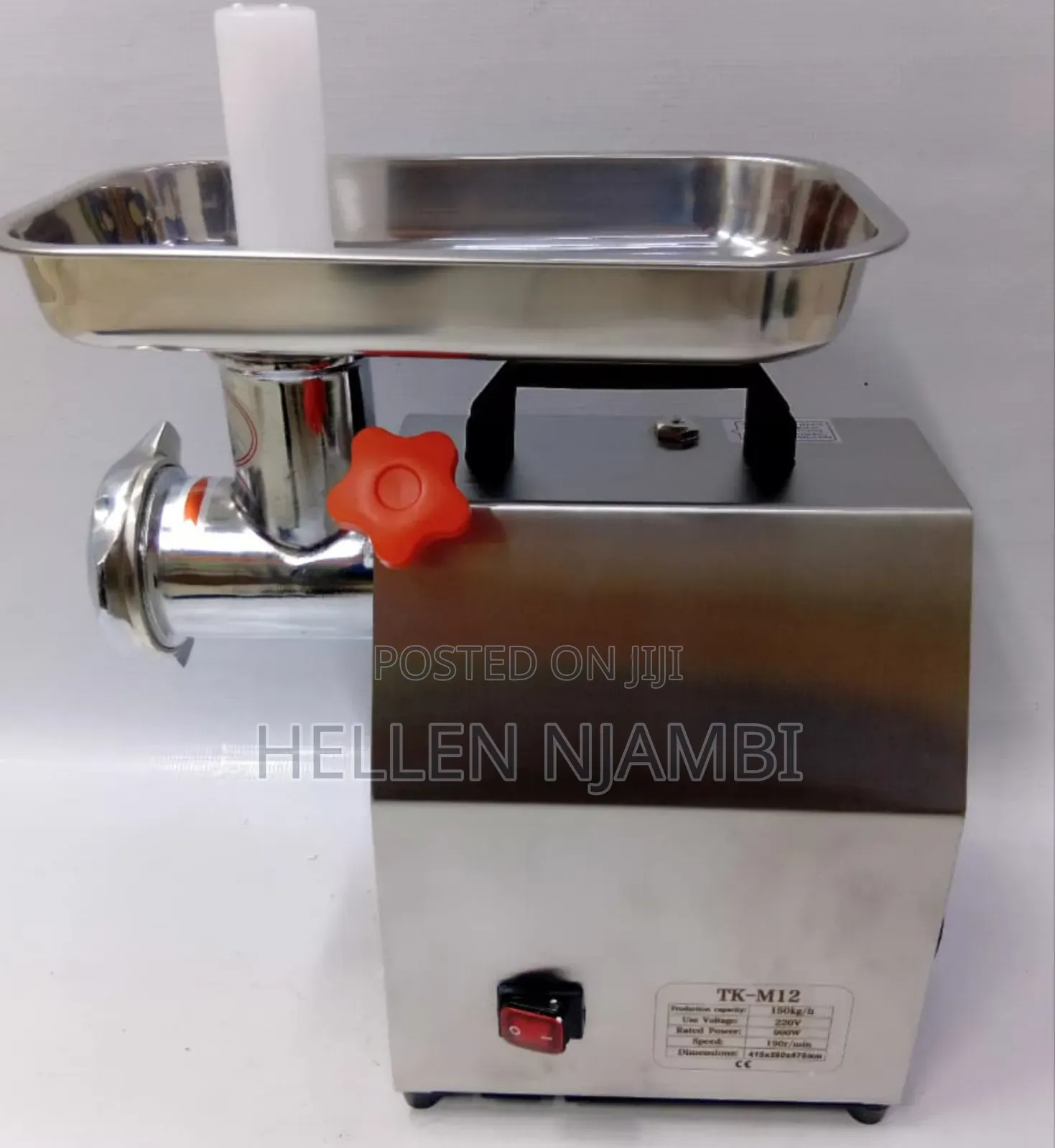 Tk- M12 Commercial Electric Meat Mincer