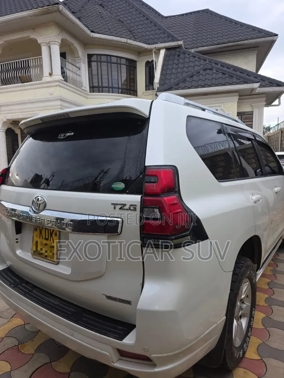Toyota Land Cruiser Prado 2.8 D-4D 2016 Off white