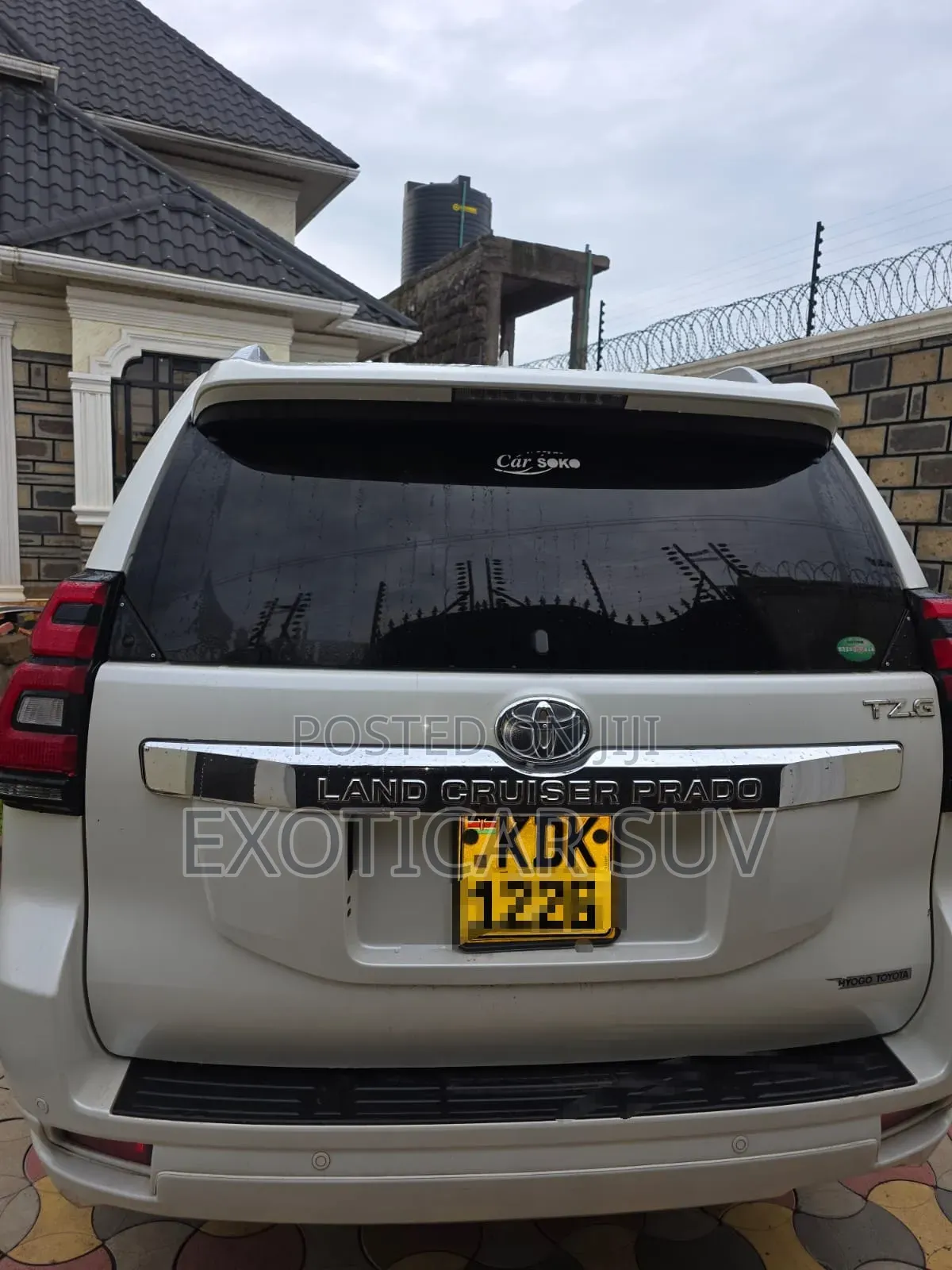 Toyota Land Cruiser Prado 2.8 D-4D 2016 Off white