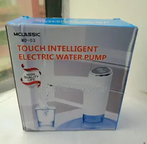 Portable USB Rechargeable Touch Water Bottle Pump Dispenser