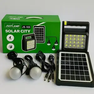 JSOTLAMP Solar City JS-105 Solar Power Kit for Camping Outdoor Use