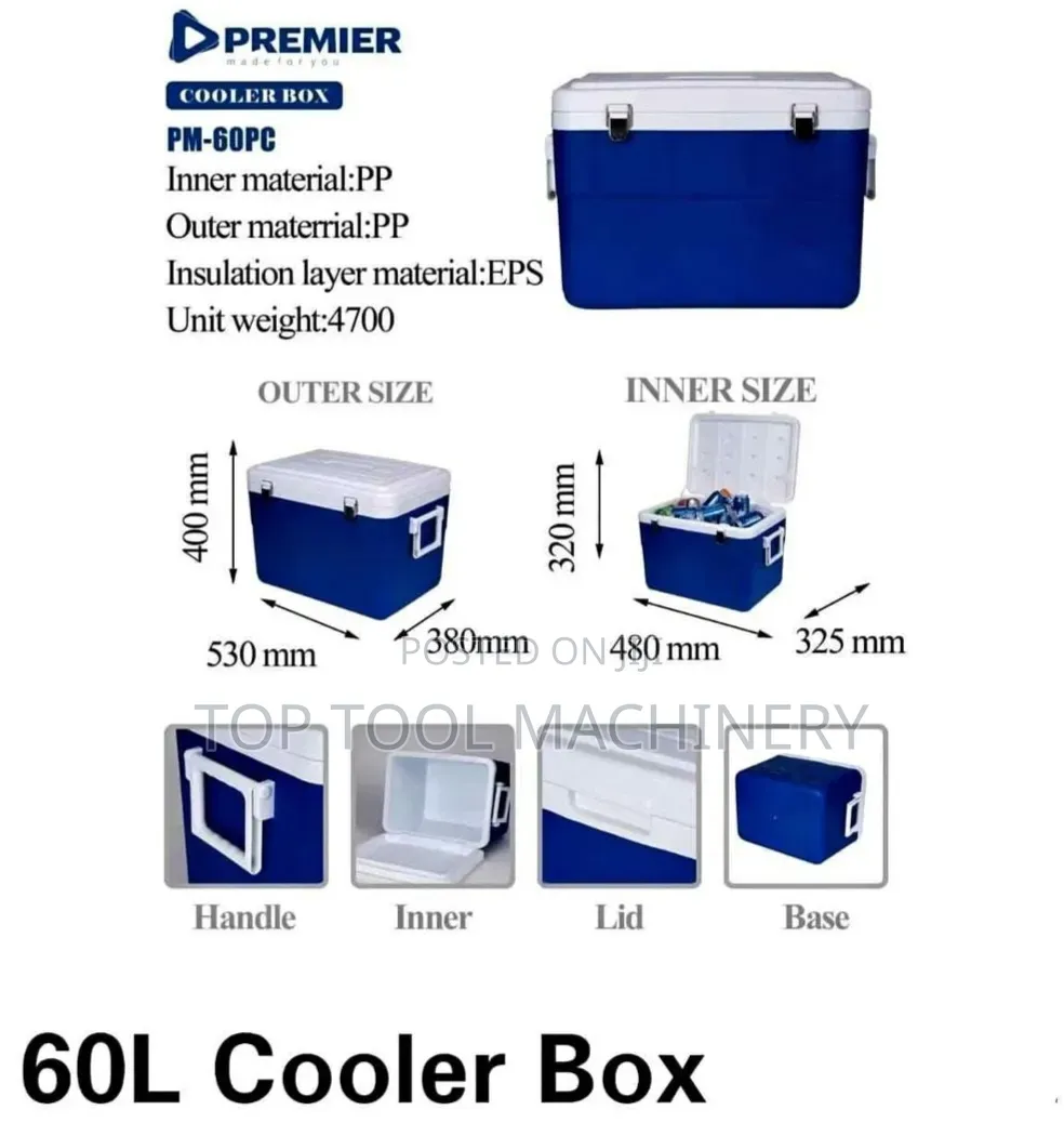 Secure Premier 60L Lockable Cooler Box