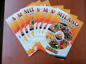 Restaurant - 4 Page Menu