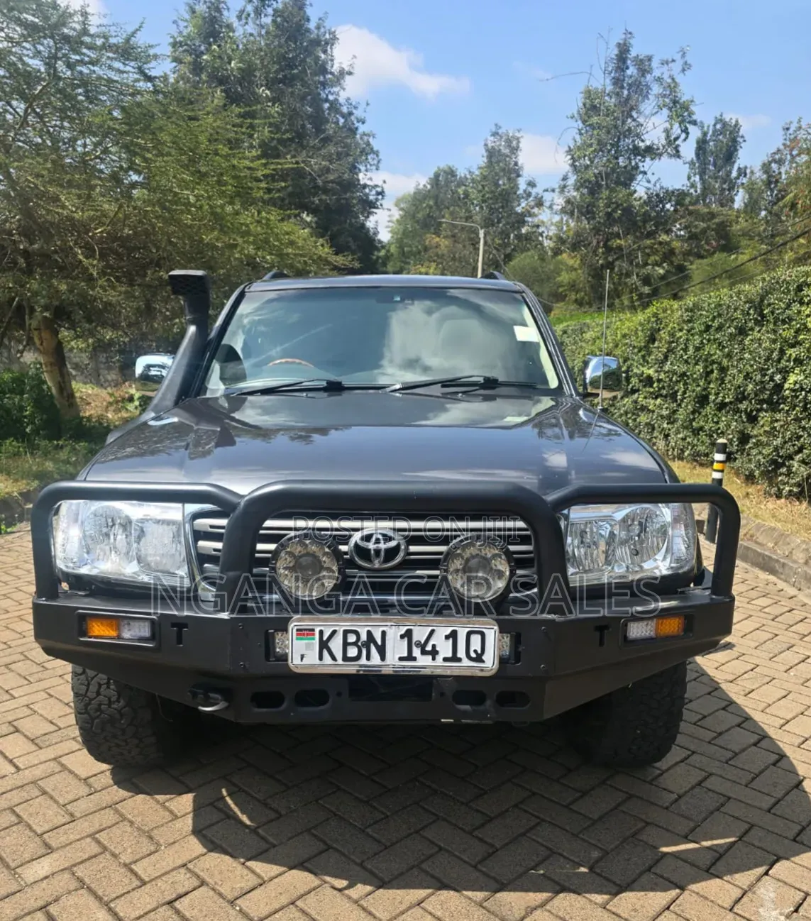 Toyota Land Cruiser 2005 Gray