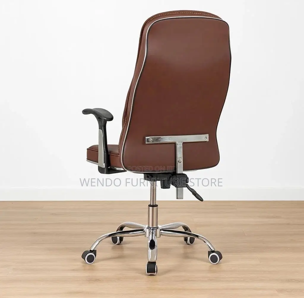 Office Chairs; Brown Generic Ergonomic High Chair