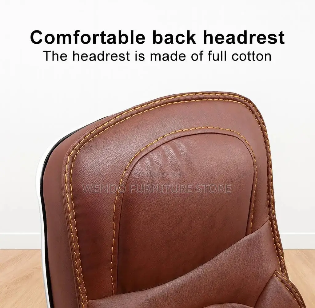 Office Chairs; Brown Generic Ergonomic High Chair