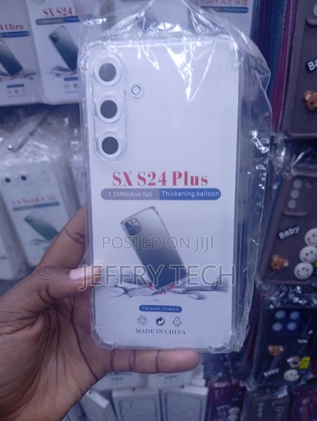 Samsung Galaxy S24 Plus Three-Ring Cutout Design Case