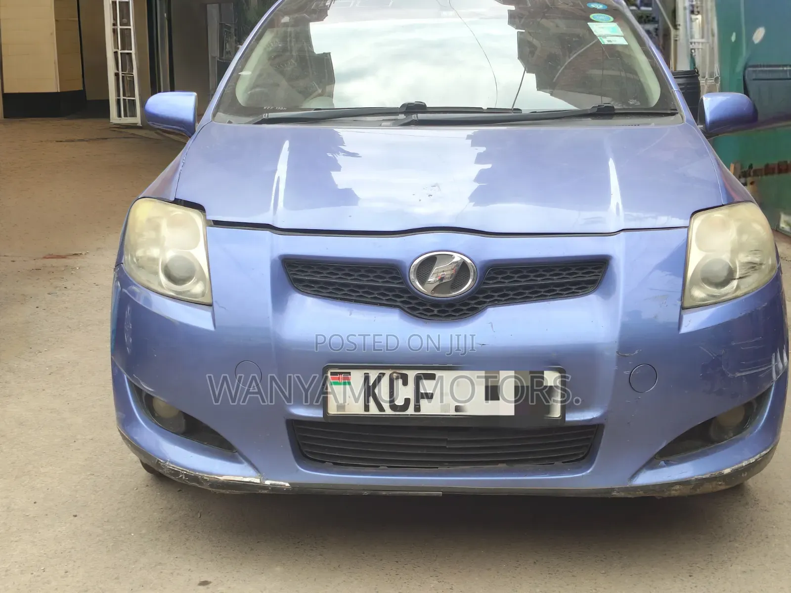 Toyota Auris 2009 Blue