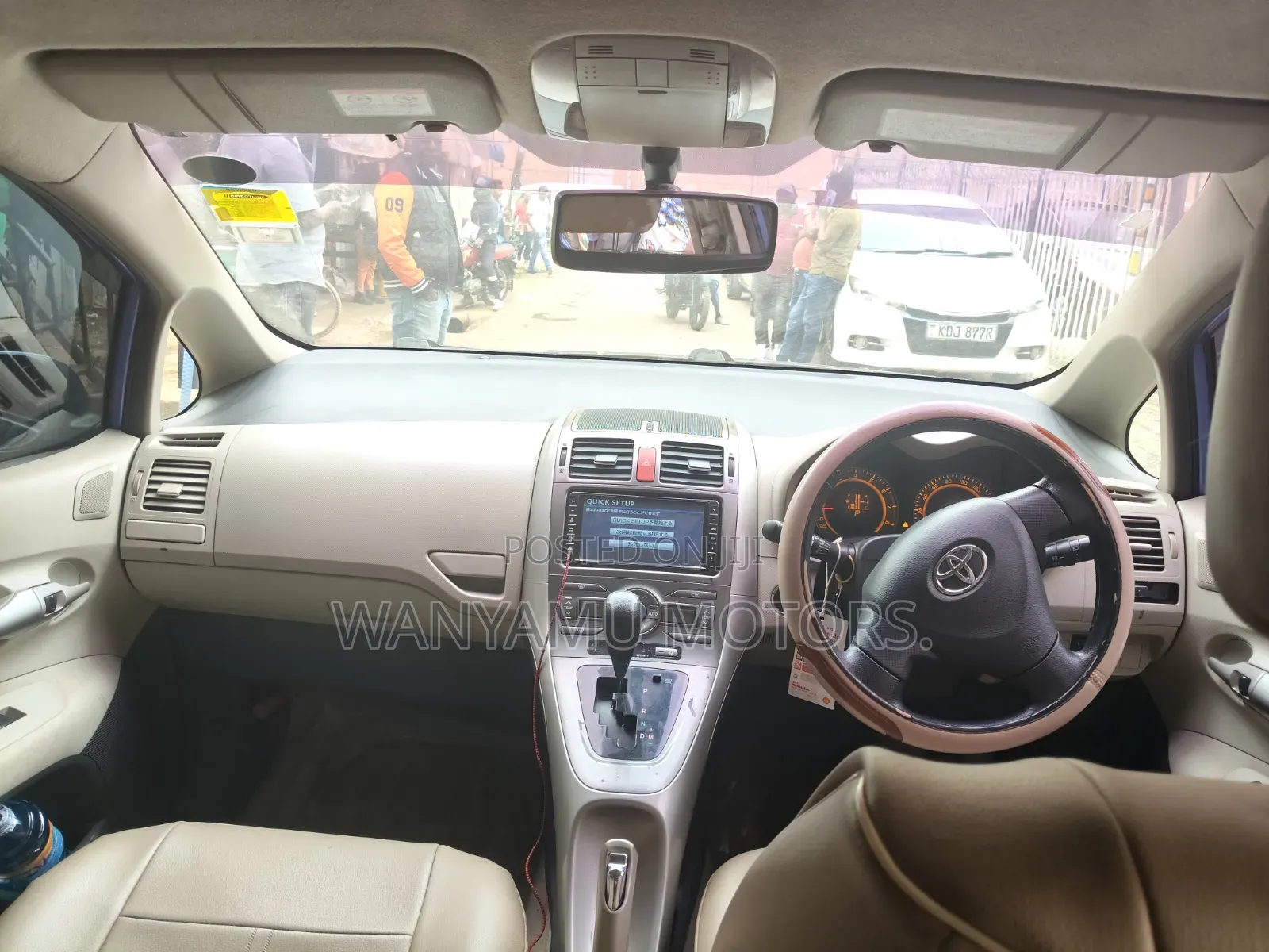 Toyota Auris 2009 Blue