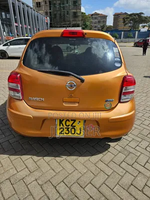 Nissan March 2012 Orange