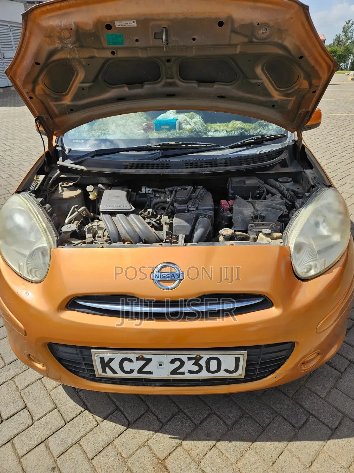 Nissan March 2012 Orange