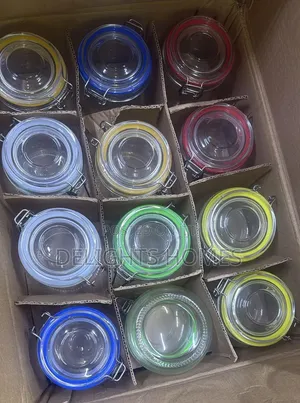 Airtight Storage Clip Top Jars 500ml-Alp