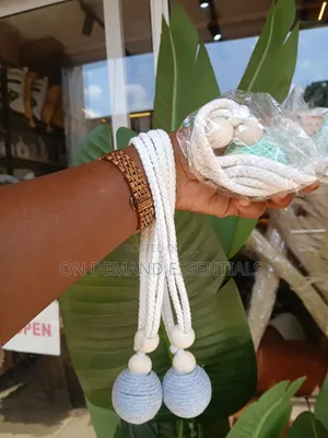 Wood Ball Curtain Tiebacks/ Curtain Holder