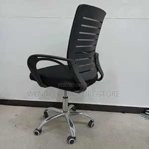 Office Chairs; Adjustable Height Ergonomic Mesh Fabric Chair