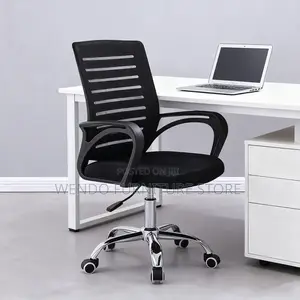 Office Chairs; Adjustable Height Ergonomic Mesh Fabric Chair