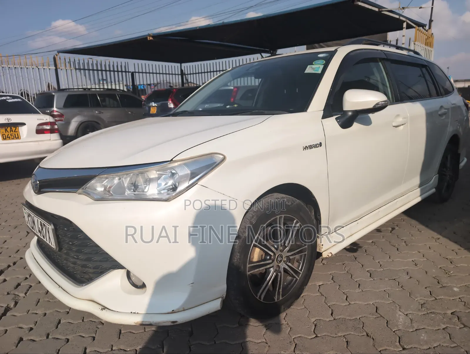 Toyota Corolla Fielder 2014 White