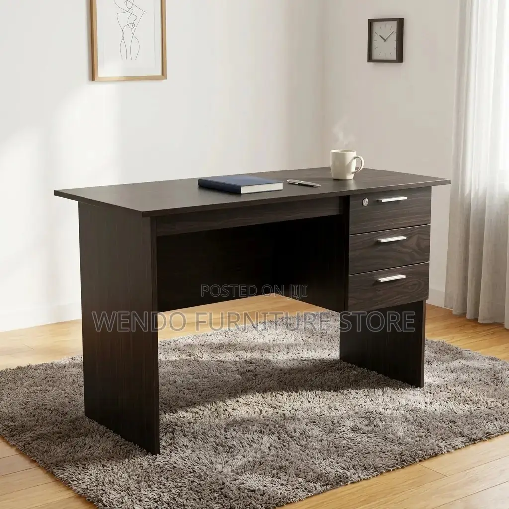 Office Desk; 1.2 Meter Home Office Study Resistant Finish Desk