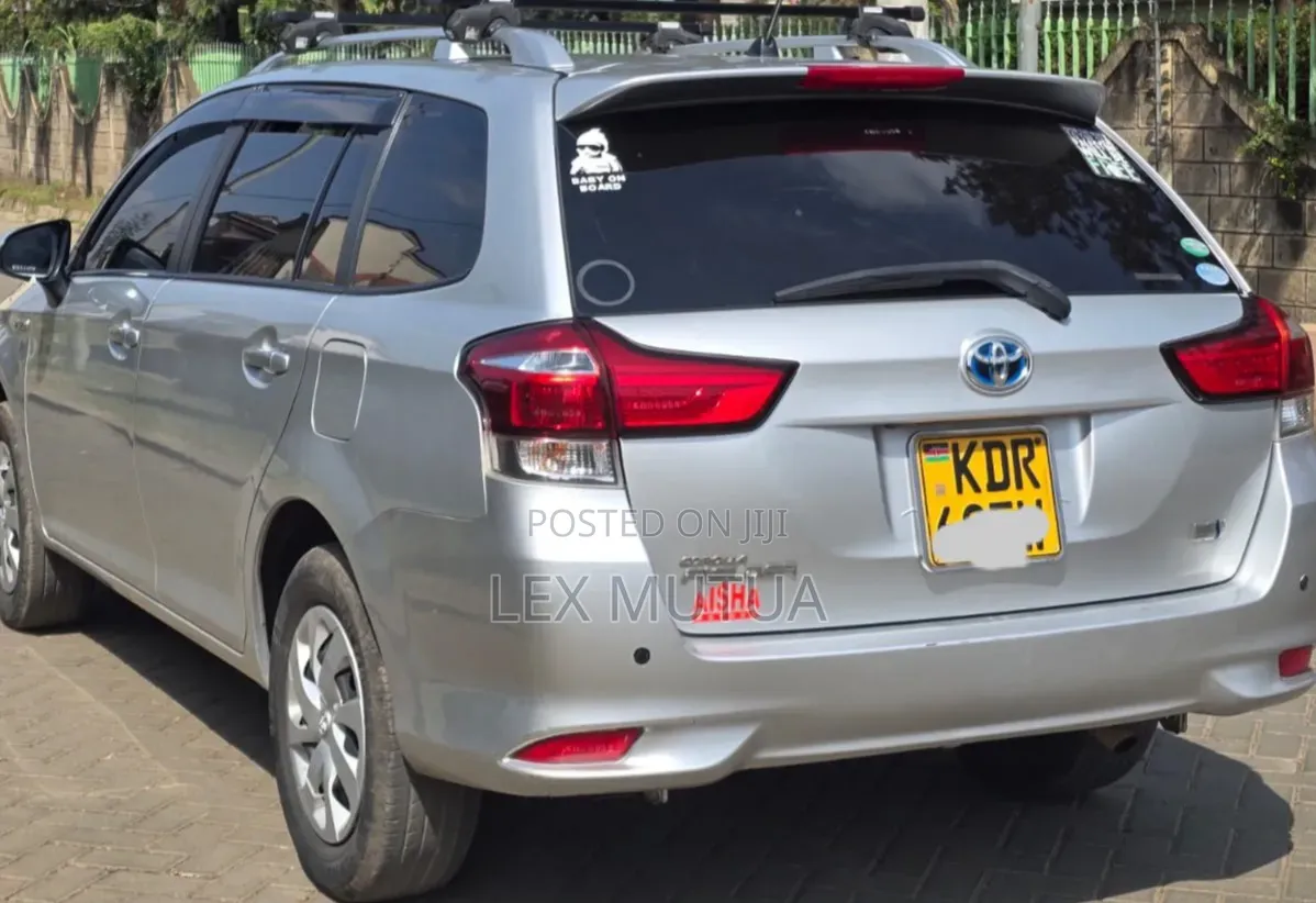 Toyota Corolla Fielder 2018 Silver