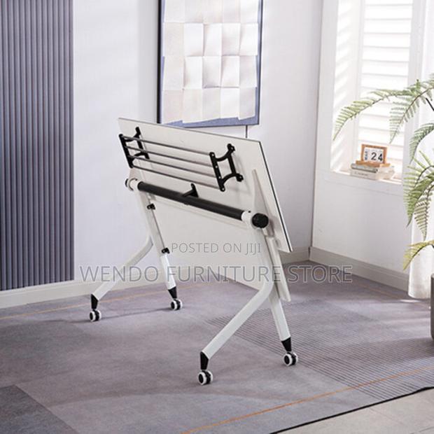 Office Desk; 1.2m Foldable Office Training Movable Table - thumbnail 3