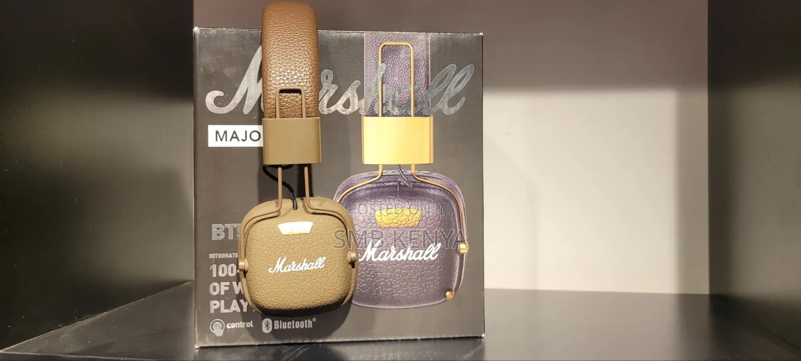 Marshall Major v Over-Ear Bluetooth Headphones – 100+ Hours Battery