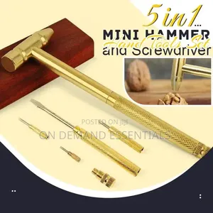 5 in 1 Multifunction Mini Hammer and Screwdriver Hand Tools Set