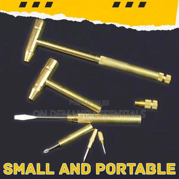 5 in 1 Multifunction Mini Hammer and Screwdriver Hand Tools Set - thumbnail 6