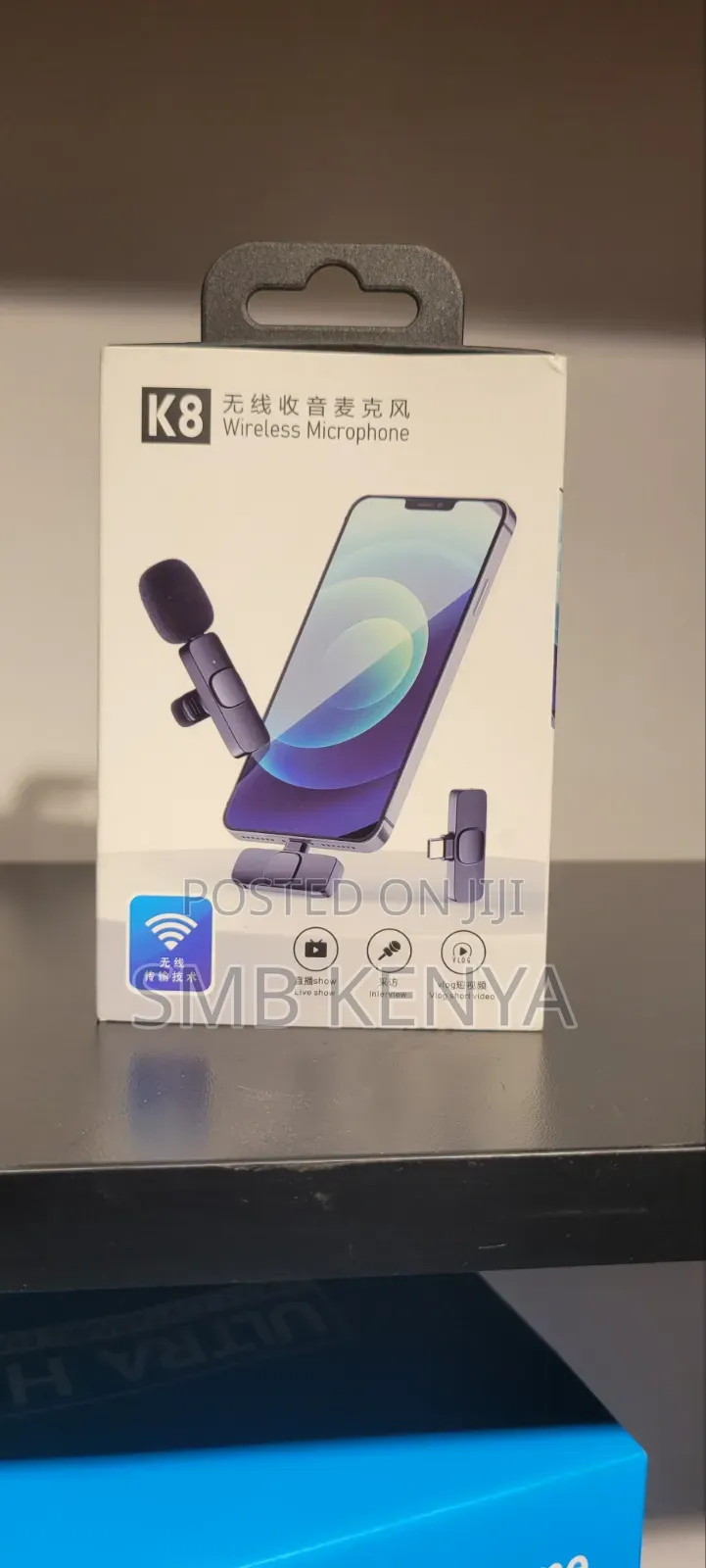 Wireless Microphone With Lightning Connector-