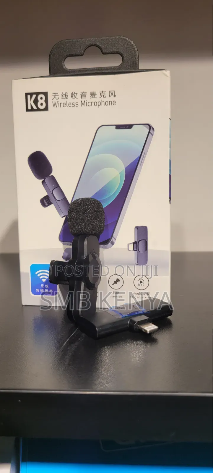 Wireless Microphone With Lightning Connector-