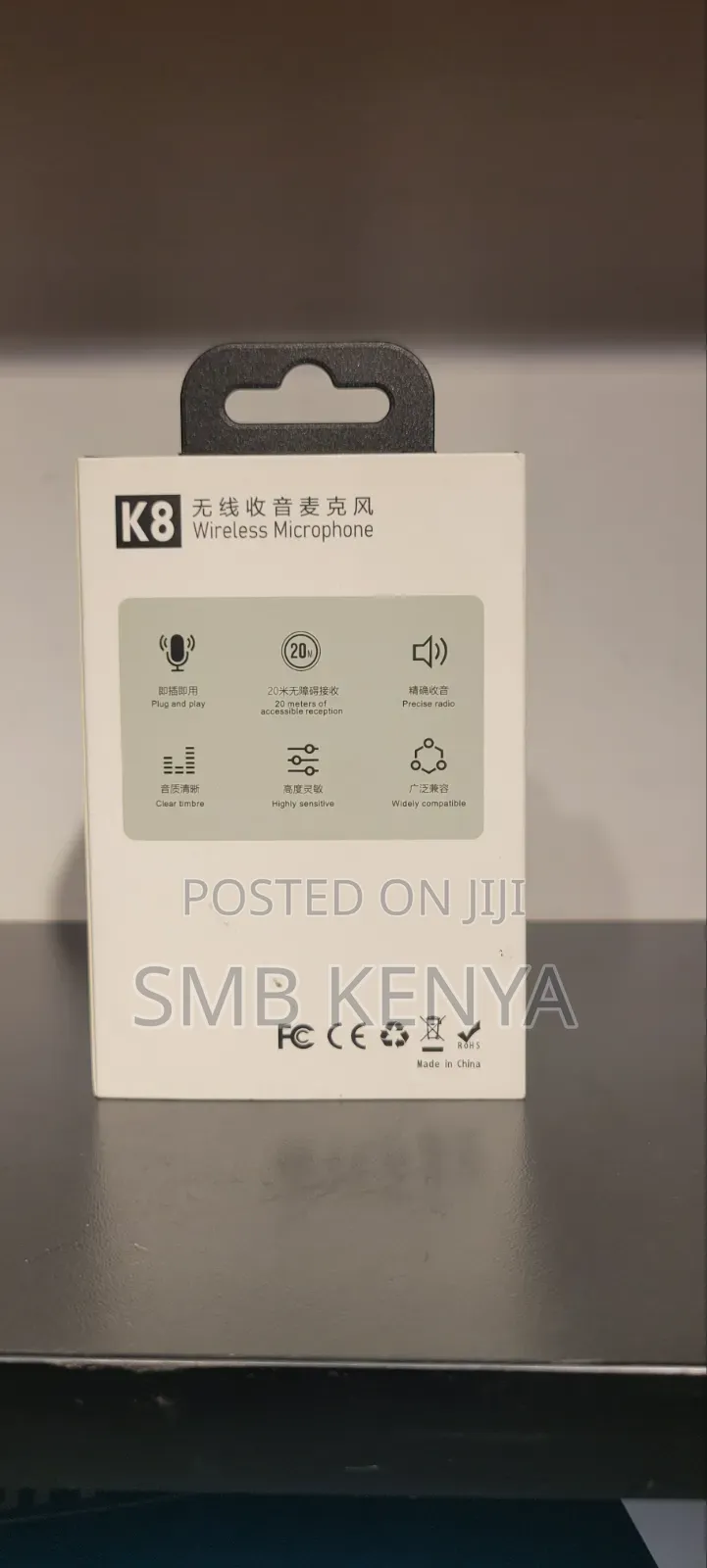 Wireless Microphone With Lightning Connector-