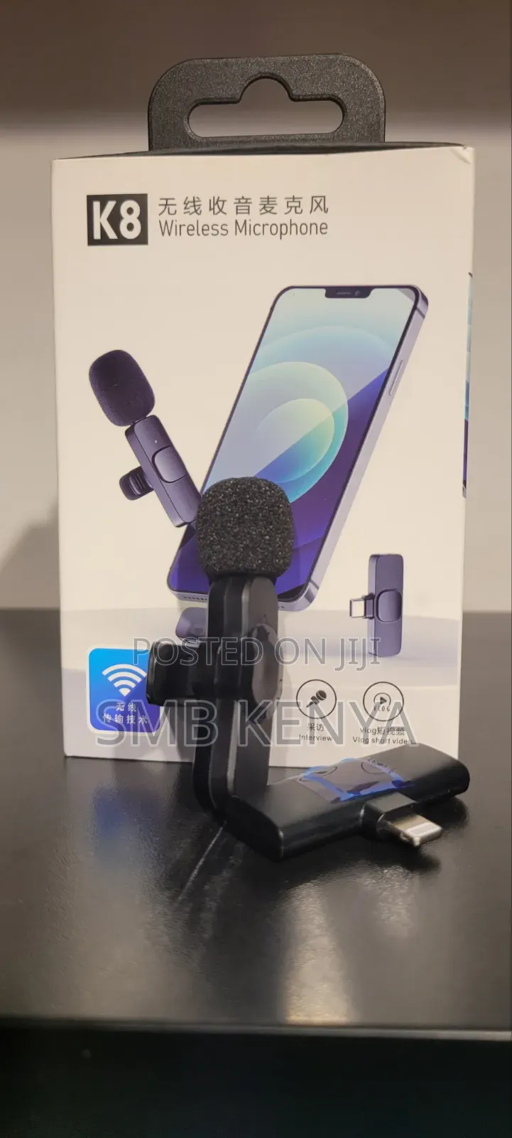 Wireless Microphone With Lightning Connector-
