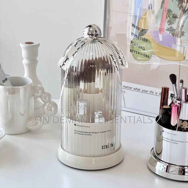360 Rotating Desktop Makeup Brushes Holder - thumbnail 2
