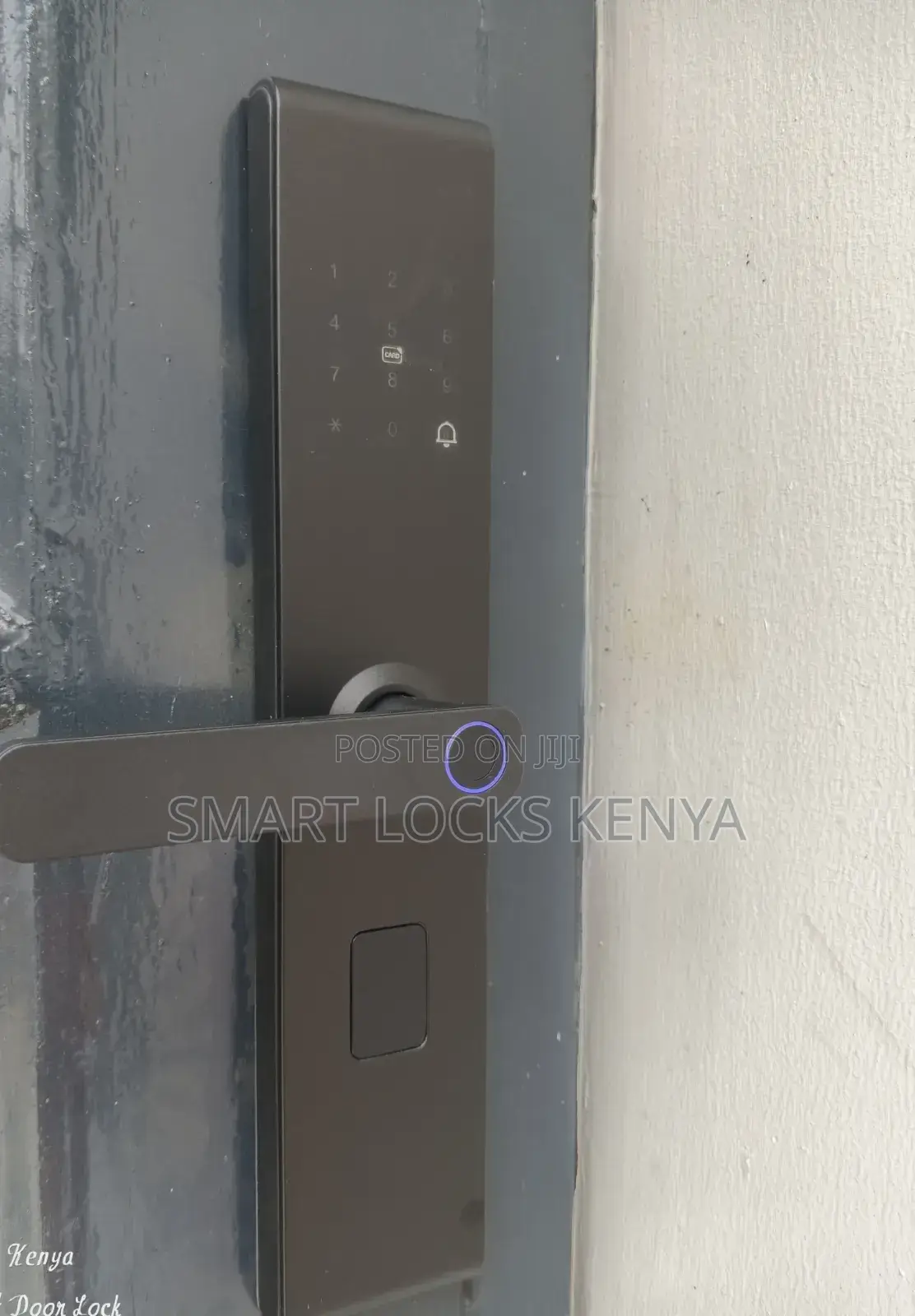 Smart Lock Door TUYA WIFI Remote Unlock Fingerprint Card Password Key