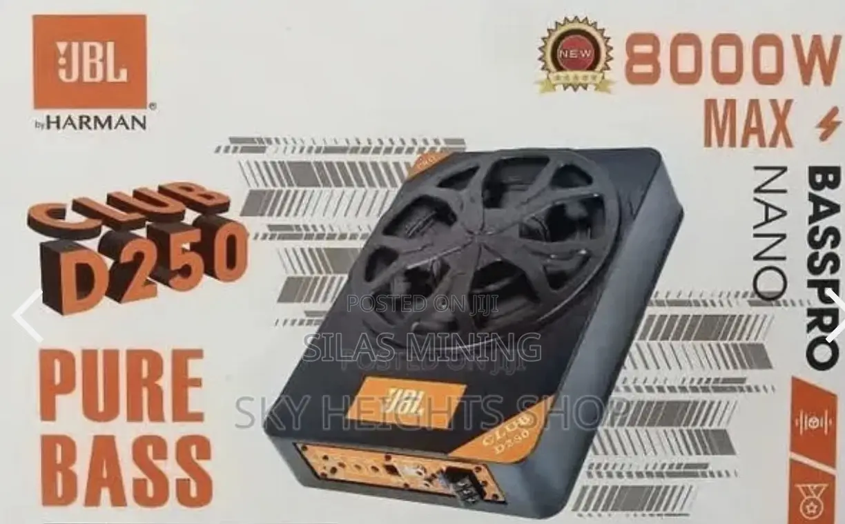 Underseat Subwoofer JBL