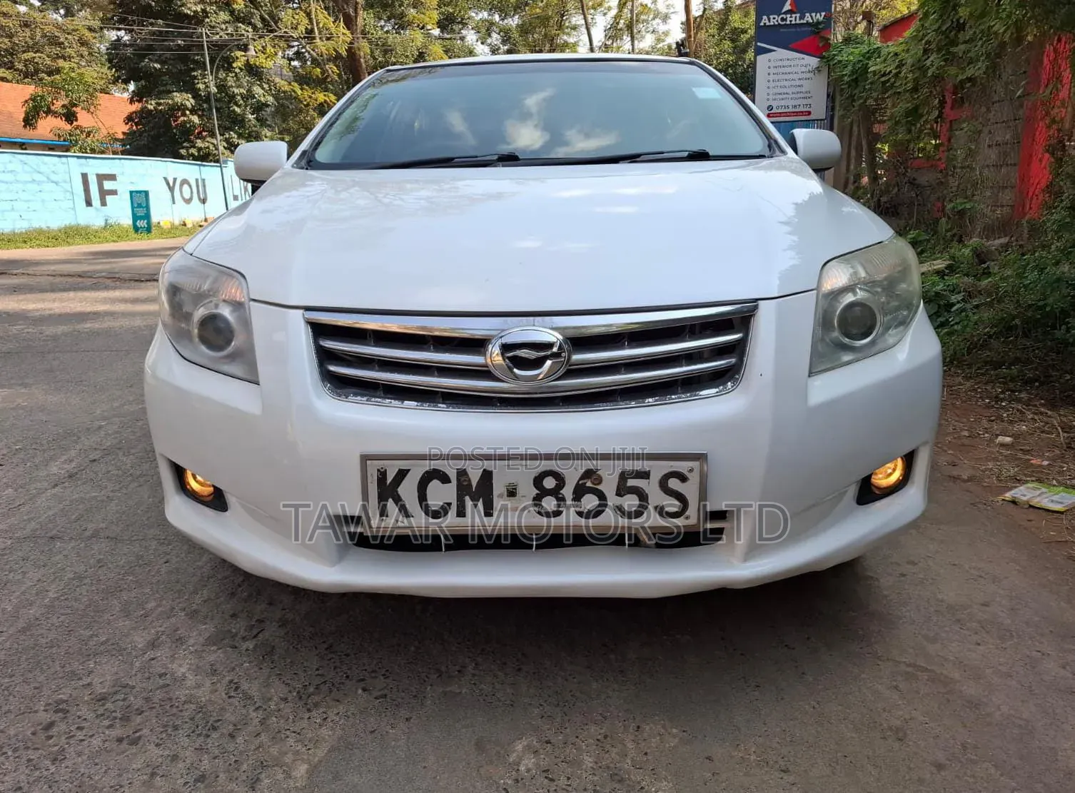 Toyota Axio 2010 White