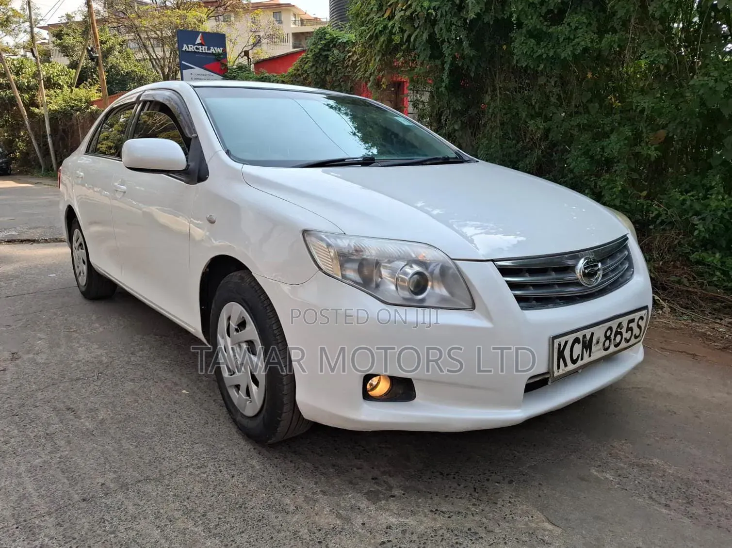 Toyota Axio 2010 White