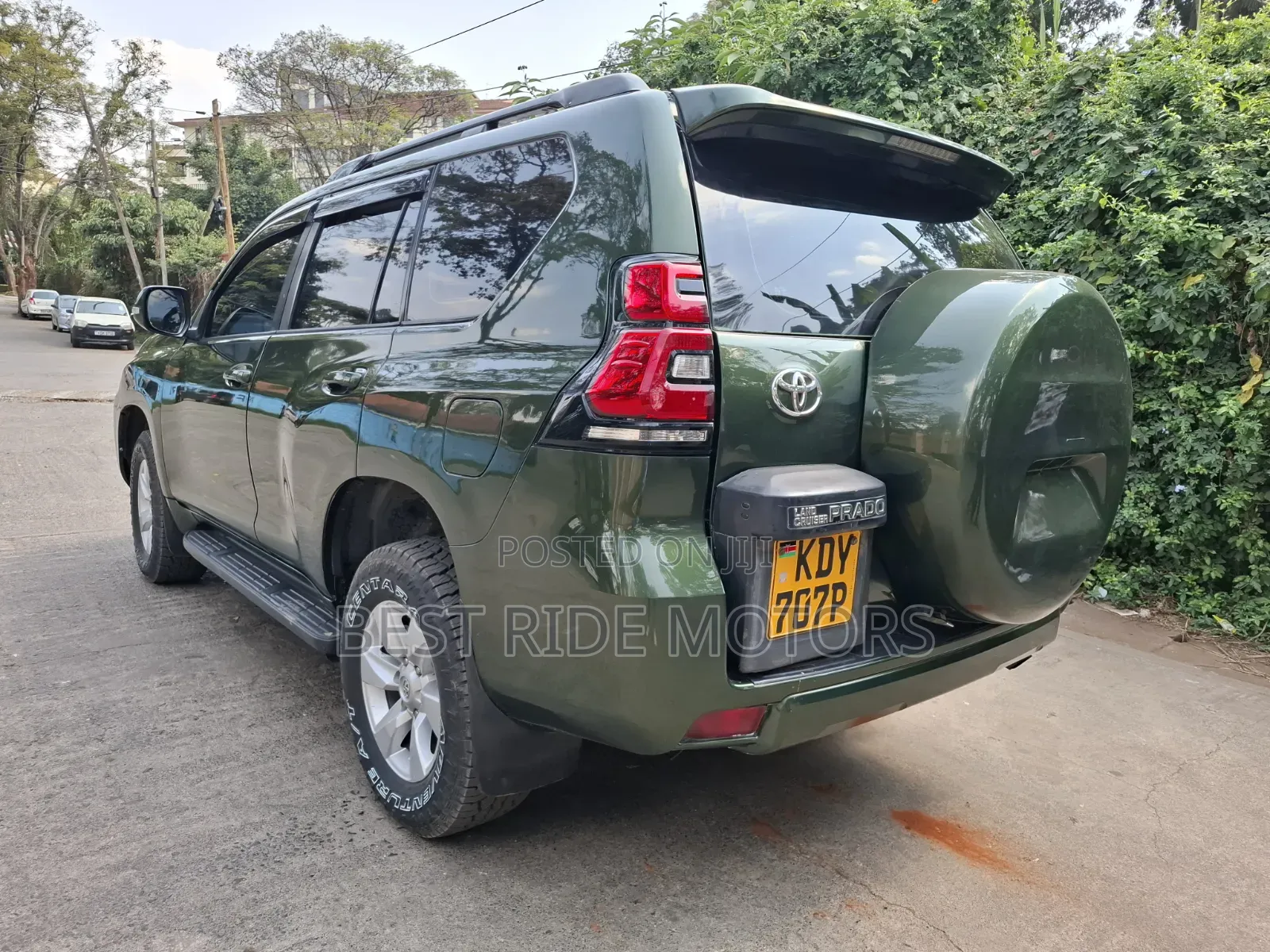 Toyota Land Cruiser Prado 2012 Green