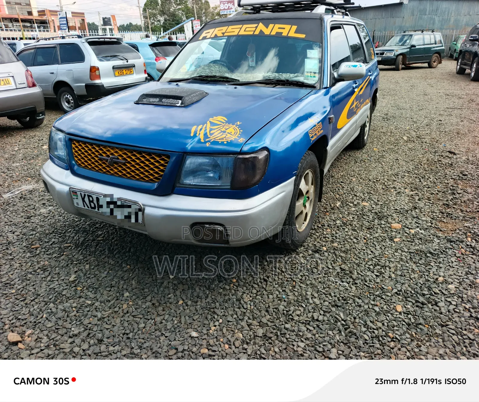 Subaru SVX 2006 Blue