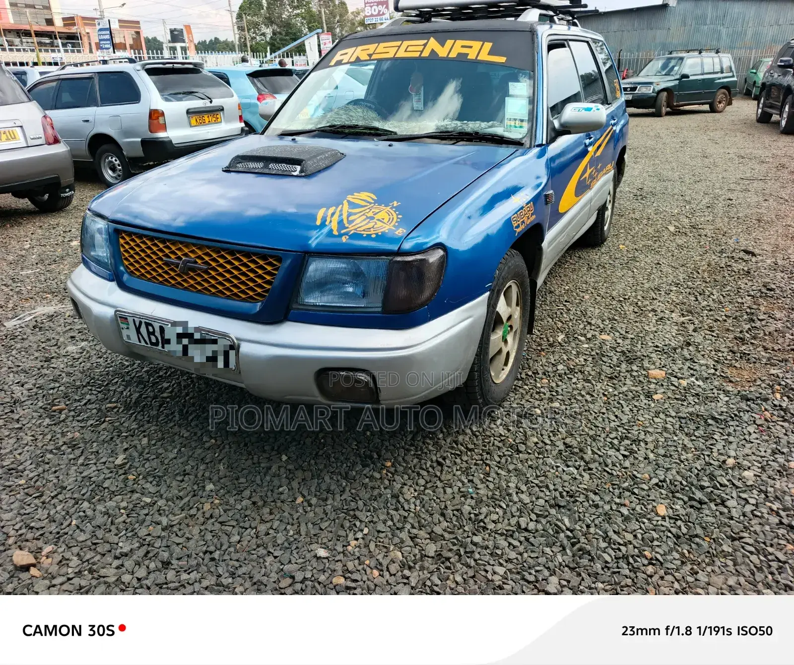 Subaru SVX 2006 Blue