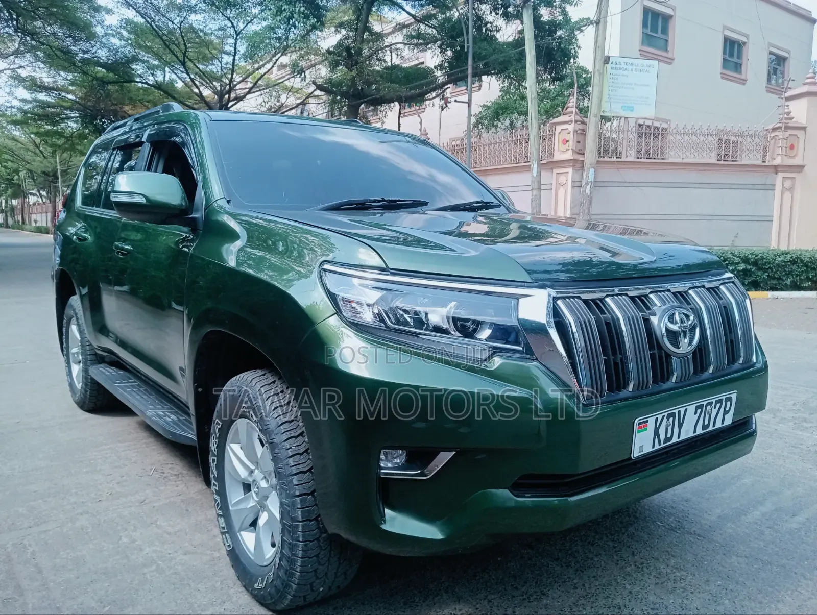 Toyota Land Cruiser Prado 2012 Green