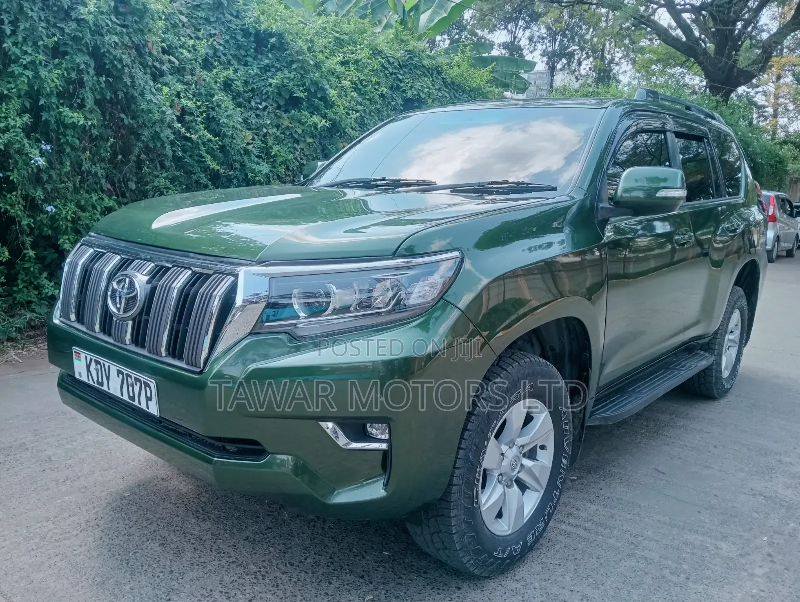 Toyota Land Cruiser Prado 2012 Green
